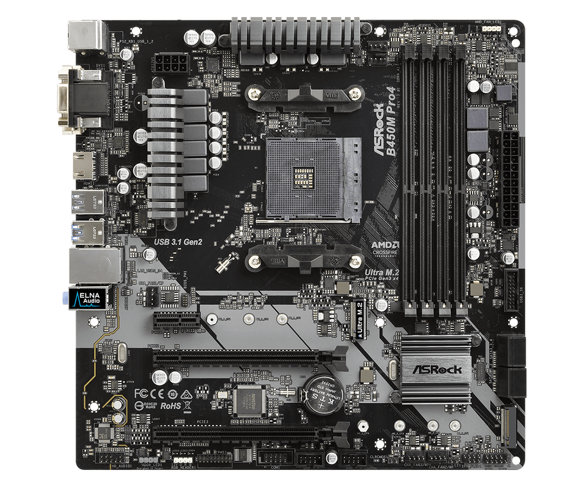 Asrock b450m pro4 не работает интернет